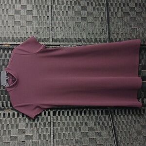 Elle Rich Burgundy Dress Sz M